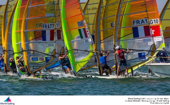 The first stop of World Sailing\'s 2017 World Cup Series will see over 450 competitors race across the ten Olympic classes from Regatta Park at Coconut Grove, Miami from 24 â 29 January. Image free of editorial rights @Jesus Renedo / Sailing Energy / World Sailing