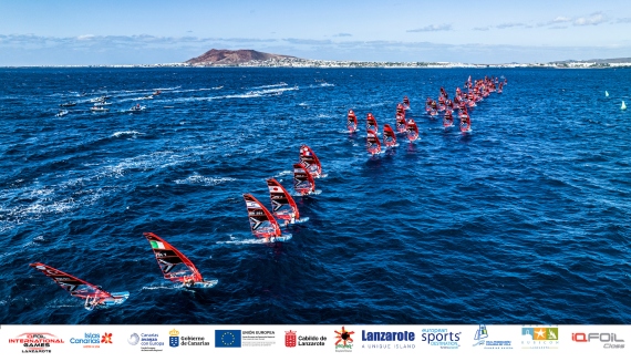 iQfoil Games Lanzarote 2023.Â© Sailing Energy 24 January, 2023