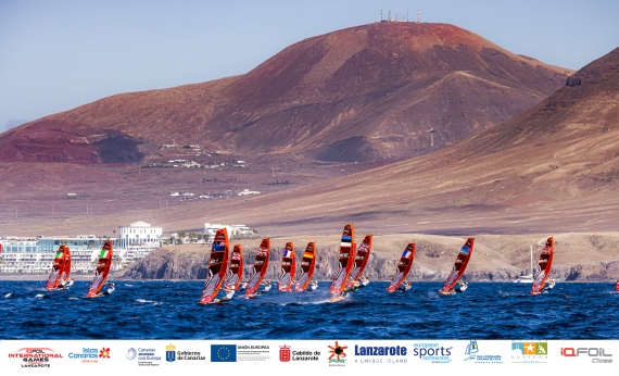 iQfoil Games Lanzarote 2023.Â© Sailing Energy 24 January, 2023