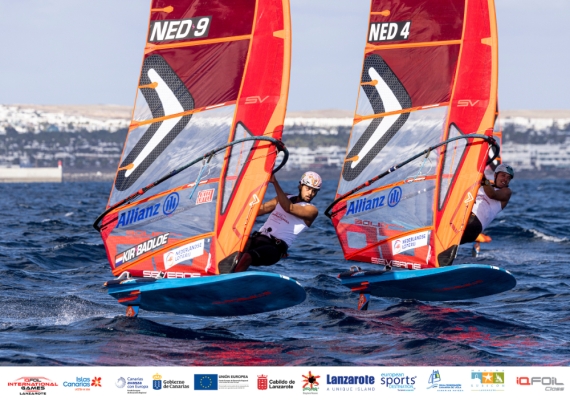 iQfoil Games Lanzarote 2023.Â© Sailing Energy 25 January, 2023