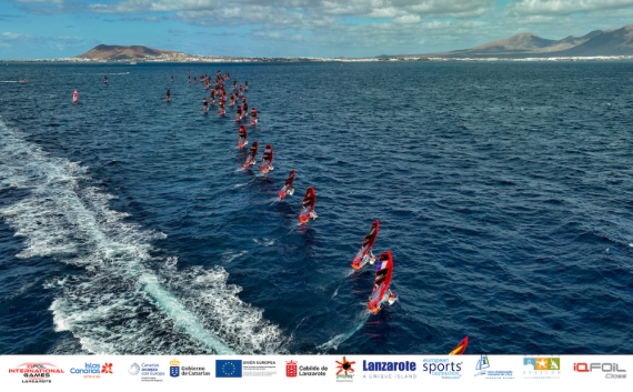 iQfoil Games Lanzarote 2023.Â© Sailing Energy 25 January, 2023