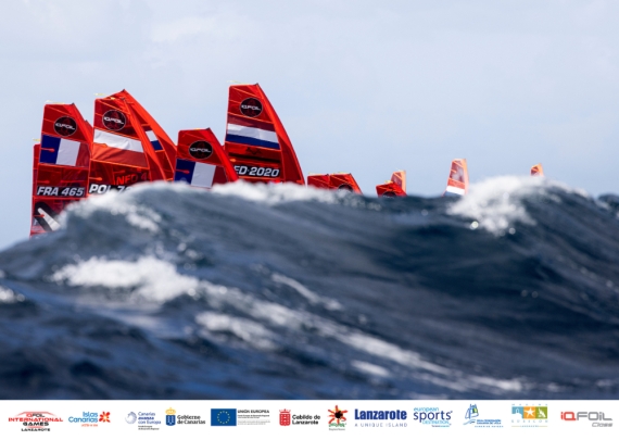 iQfoil Games Lanzarote 2023.Â© Sailing Energy 26 January, 2023